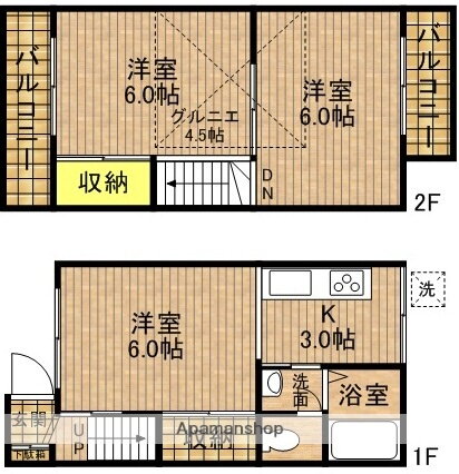 東京都北区志茂３ 志茂駅 3K 一戸建て 賃貸物件詳細