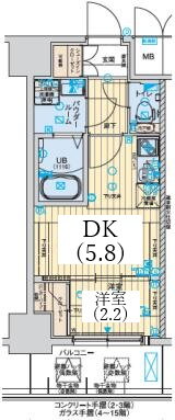 兵庫県神戸市兵庫区西多聞通２ 神戸駅 1DK マンション 賃貸物件詳細