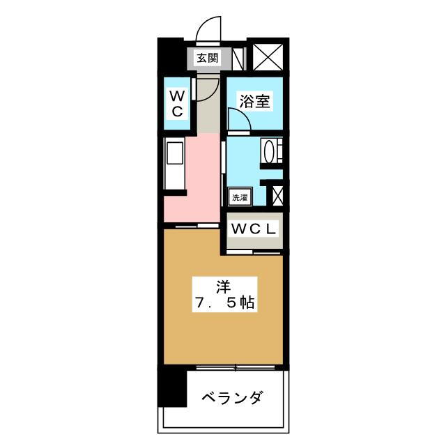 愛知県名古屋市中川区尾頭橋３ 尾頭橋駅 1K マンション 賃貸物件詳細