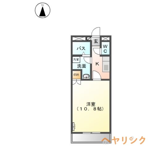 愛知県日進市竹の山３ 杁ヶ池公園駅 1K マンション 賃貸物件詳細