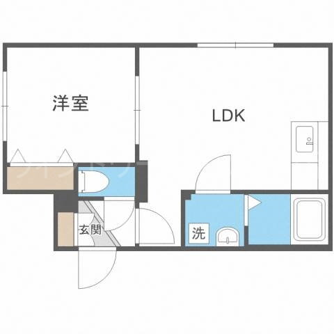 北海道札幌市白石区南郷通１丁目南 白石駅 1LDK マンション 賃貸物件詳細
