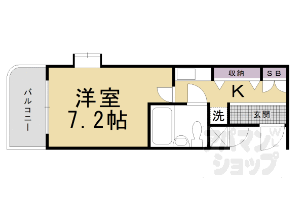 京都府京都市伏見区深草泓ノ壺町 伏見駅 1K マンション 賃貸物件詳細