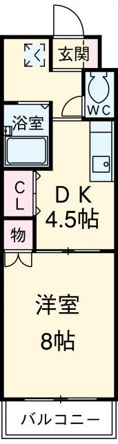 愛知県名古屋市守山区西島町 瓢箪山駅 1DK マンション 賃貸物件詳細