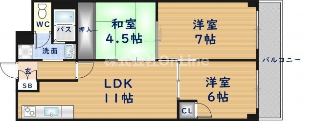 大阪府東大阪市西堤本通東２ 高井田中央駅 3LDK マンション 賃貸物件詳細