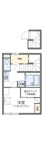 愛媛県松山市北斎院町 松山駅 1K アパート 賃貸物件詳細
