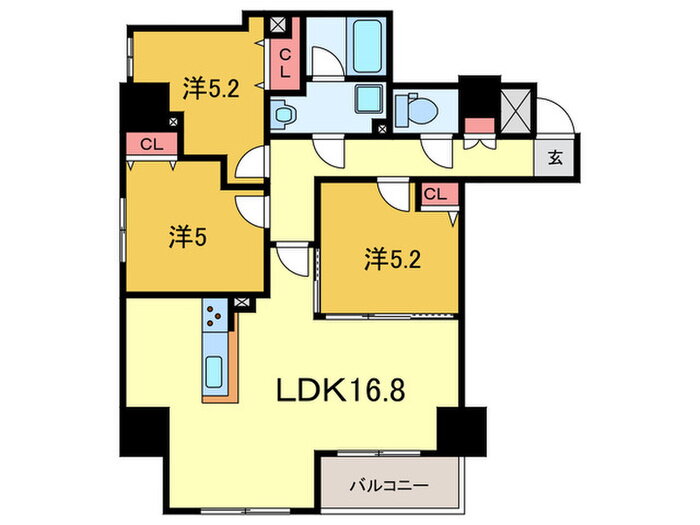 東京都豊島区駒込２ 駒込駅 3LDK マンション 賃貸物件詳細