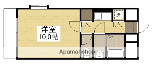 岡山県倉敷市新倉敷駅前３ 新倉敷駅 1K マンション 賃貸物件詳細