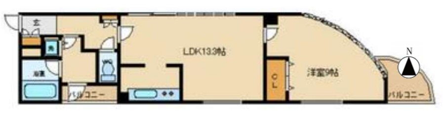 ワールド府中 7階 1LDK 賃貸物件詳細