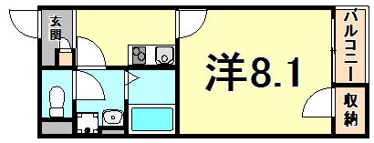 兵庫県尼崎市次屋１ 尼崎駅 1K アパート 賃貸物件詳細