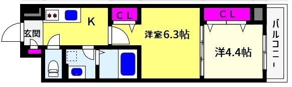 兵庫県神戸市東灘区住吉宮町７ 御影駅 2K マンション 賃貸物件詳細