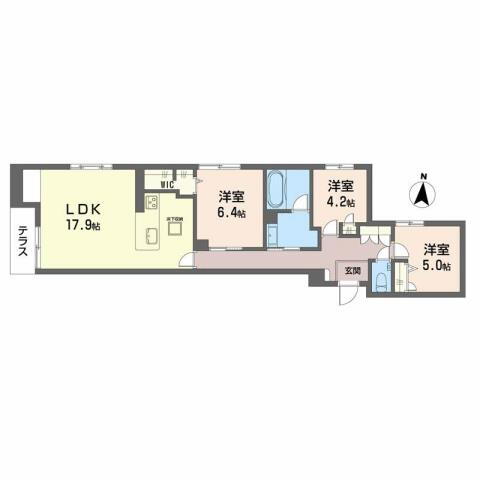 熊本県熊本市西区上熊本３ 上熊本駅 3LDK マンション 賃貸物件詳細