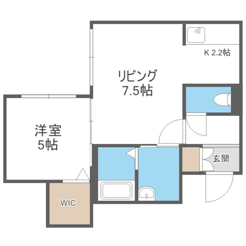北海道札幌市東区北二十一条東１ 北２４条駅 1LDK マンション 賃貸物件詳細