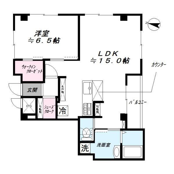 東京都品川区二葉３ 西大井駅 1LDK マンション 賃貸物件詳細