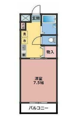 アイナレア・ステージ 2階 1K 賃貸物件詳細