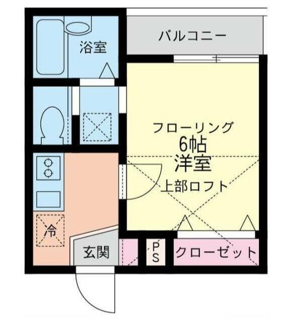 神奈川県横浜市鶴見区潮田町１ 京急鶴見駅 1K アパート 賃貸物件詳細
