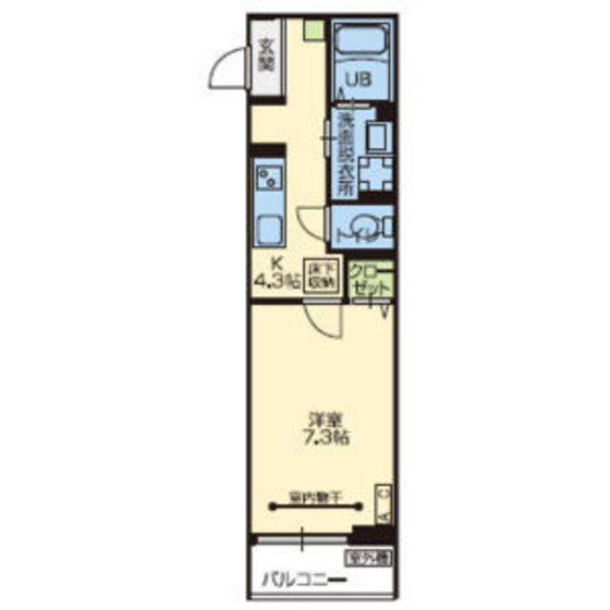 宮城県仙台市宮城野区宮城野１ 榴ケ岡駅 1K アパート 賃貸物件詳細
