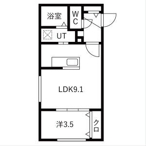 北海道札幌市北区麻生町７ 麻生駅 1LDK マンション 賃貸物件詳細