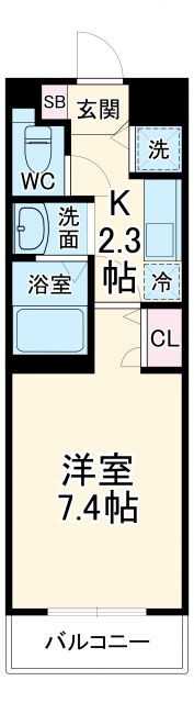 神奈川県相模原市緑区上九沢 橋本駅 1K マンション 賃貸物件詳細