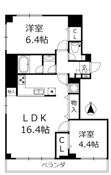 東京都大田区大森北１ 大森駅 2LDK マンション 賃貸物件詳細