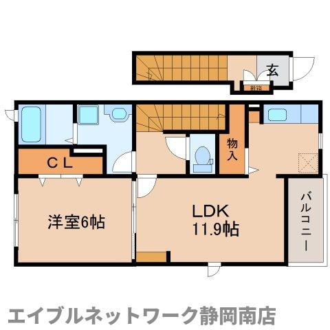 静岡県藤枝市田沼５ 藤枝駅 1LDK アパート 賃貸物件詳細