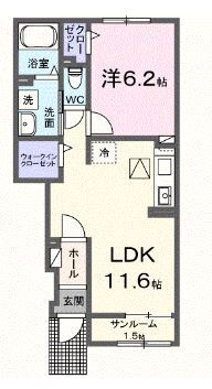 香川県高松市川島東町 池戸駅 1LDK アパート 賃貸物件詳細