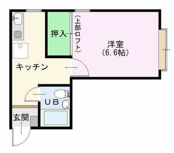 ラフォーレ清水　Ｂ 1階 1K 賃貸物件詳細