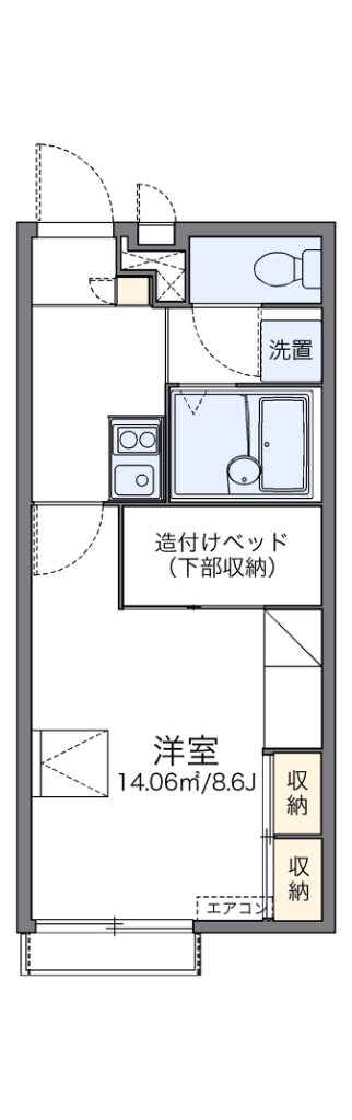 愛知県名古屋市緑区清水山１ 有松駅 1K アパート 賃貸物件詳細