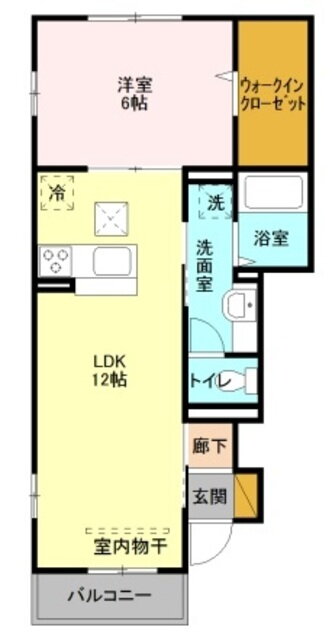 Ｇｒａｎ　Ｖｅｌｌｅ 1階 1LDK 賃貸物件詳細