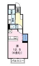 アプローズＩＩＩ 1階 ワンルーム 賃貸物件詳細