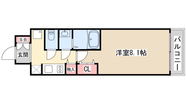 兵庫県神戸市兵庫区新開地４ 神戸駅 1K マンション 賃貸物件詳細
