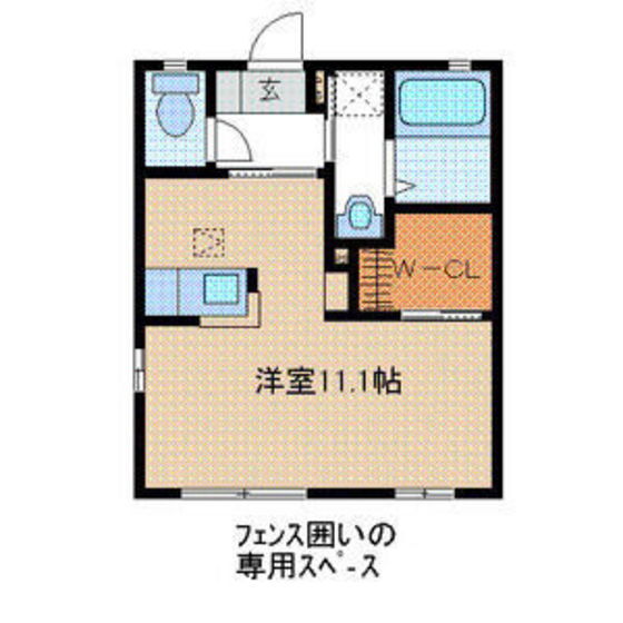 ディアスちくしＢ 1階 ワンルーム 賃貸物件詳細