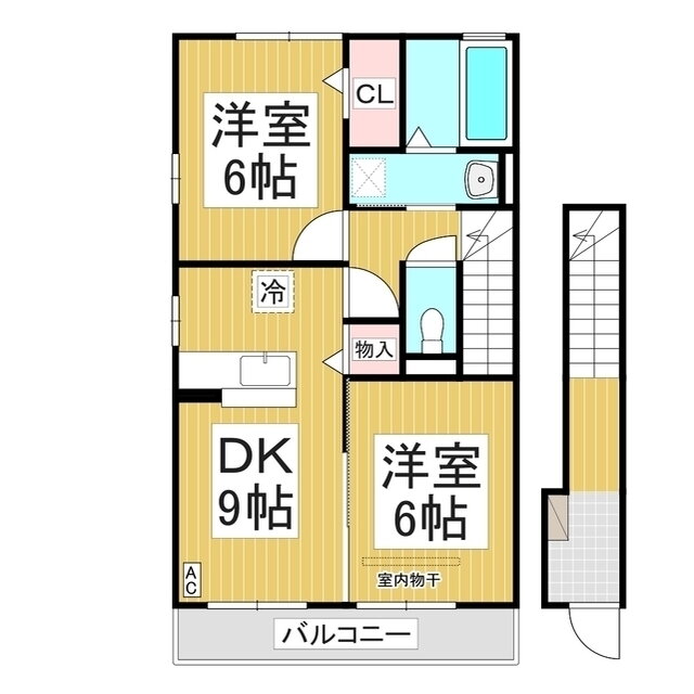 長野県千曲市大字戸倉 戸倉駅 2DK アパート 賃貸物件詳細