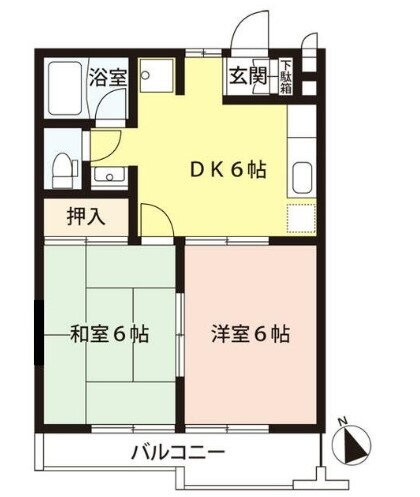 埼玉県川口市東領家３ 谷在家駅 2DK アパート 賃貸物件詳細