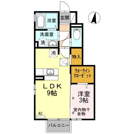 福島県福島市南沢又字松北町１ 上松川駅 1LDK アパート 賃貸物件詳細