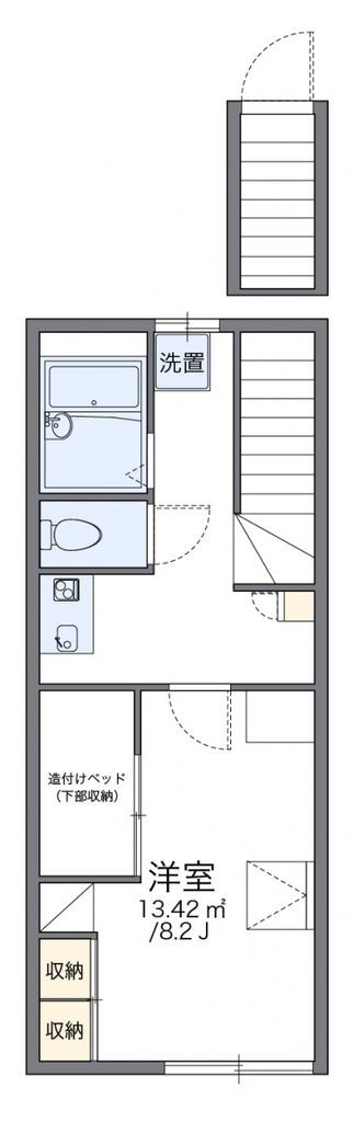 埼玉県深谷市稲荷町１ 深谷駅 1K アパート 賃貸物件詳細