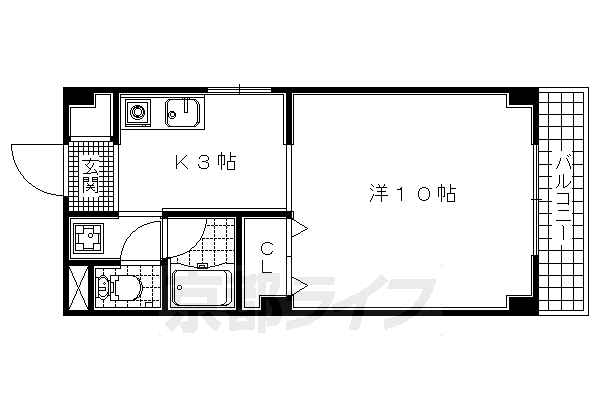 京都府宇治市広野町茶屋裏 大久保駅 1K マンション 賃貸物件詳細