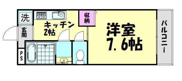 大阪府貝塚市小瀬 蛸地蔵駅 1K アパート 賃貸物件詳細