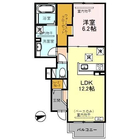 石川県金沢市三馬１ 金沢駅 1LDK アパート 賃貸物件詳細