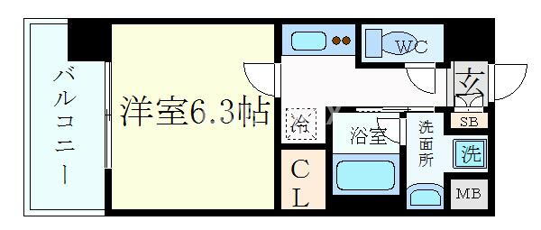 京都府京都市下京区吉文字町 大宮駅 1K マンション 賃貸物件詳細