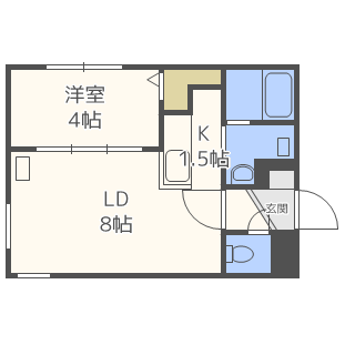 北海道札幌市豊平区中の島一条３ 中の島駅 1LDK マンション 賃貸物件詳細