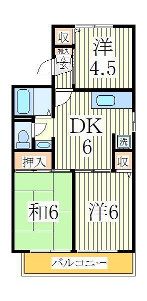 千葉県流山市野々下６ 豊四季駅 3DK アパート 賃貸物件詳細