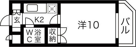 北海道札幌市中央区南十五条西８ 静修学園前駅 1K マンション 賃貸物件詳細
