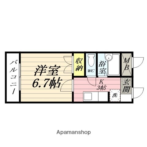 宮城県仙台市泉区七北田字町 泉中央駅 1K マンション 賃貸物件詳細