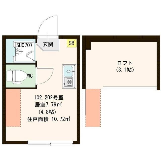 東京都北区昭和町２ 上中里駅 ワンルーム アパート 賃貸物件詳細