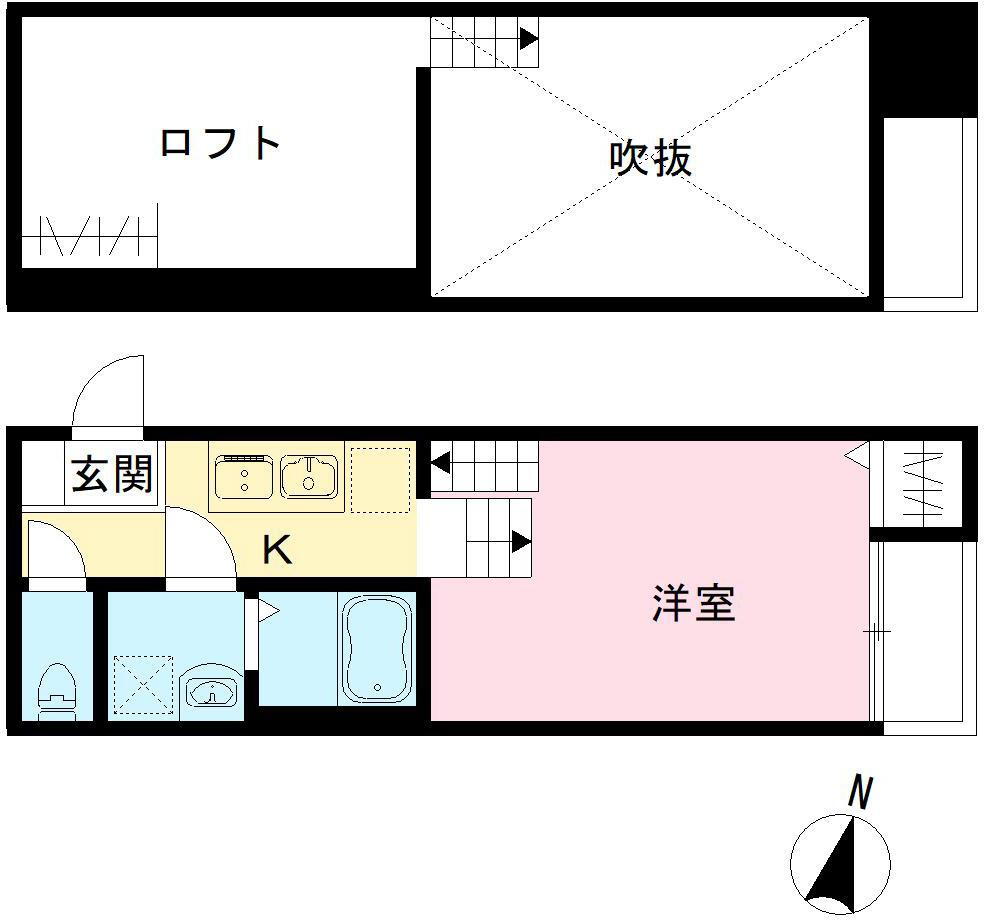 愛知県名古屋市南区内田橋２ 豊田本町駅 1K アパート 賃貸物件詳細