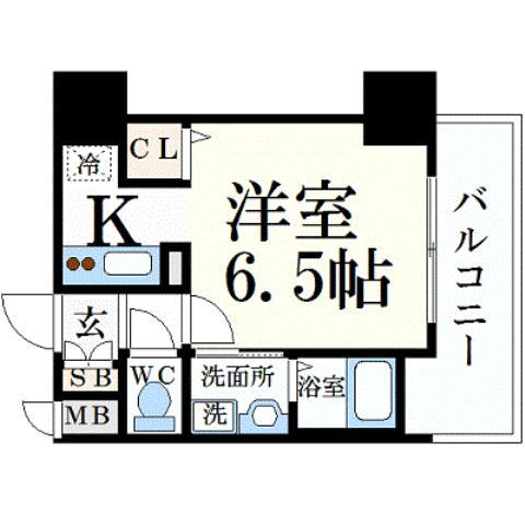 大阪府大阪市城東区新喜多１ 京橋駅 1K マンション 賃貸物件詳細