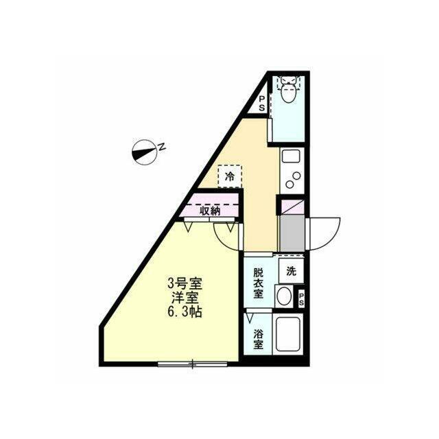 神奈川県茅ヶ崎市代官町 辻堂駅 1K アパート 賃貸物件詳細