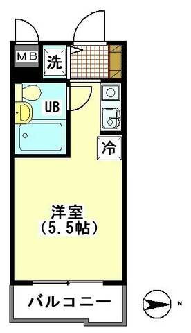 ＴＯＰ武蔵新田ＮＯ１ 4階 ワンルーム 賃貸物件詳細