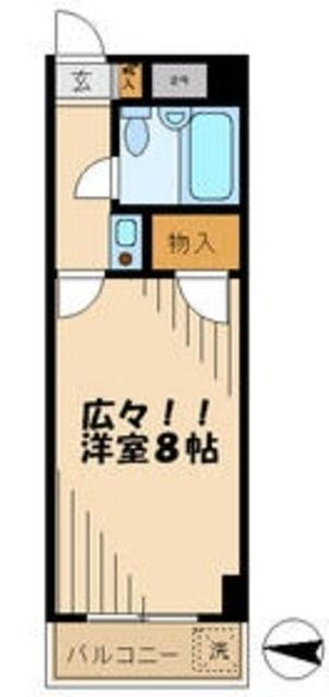 ＴＩＳマンション堀之内 3階 1K 賃貸物件詳細