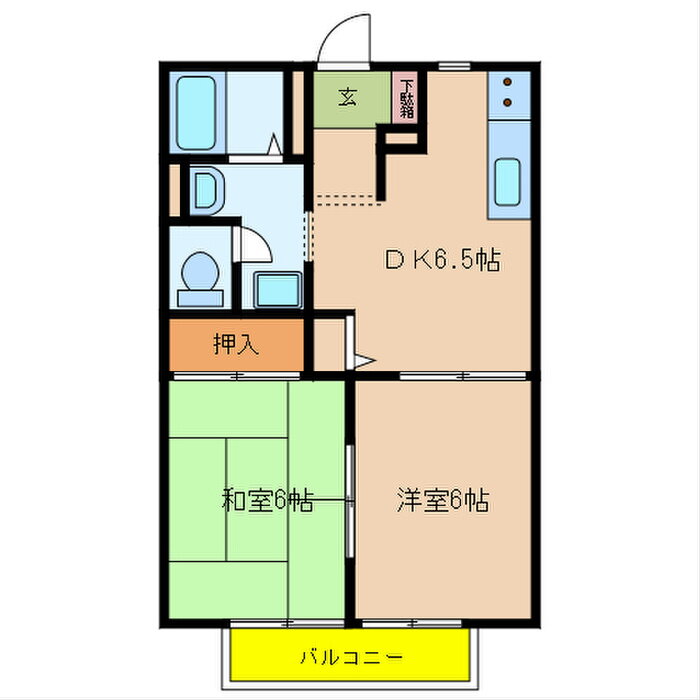 大阪府堺市西区浜寺元町５ 浜寺公園駅 2DK アパート 賃貸物件詳細